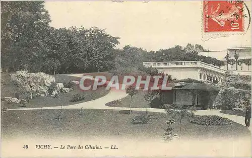 Cartes postales Vichy Le Parc des Celestins