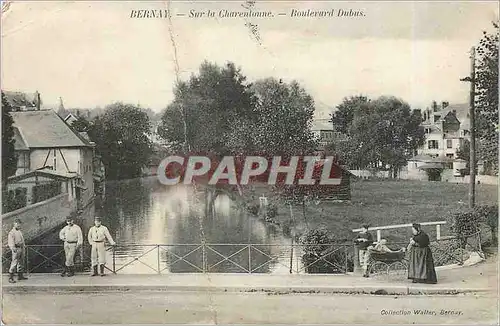 Cartes postales Bernay Sur le Charentonne Boulevard Dubus