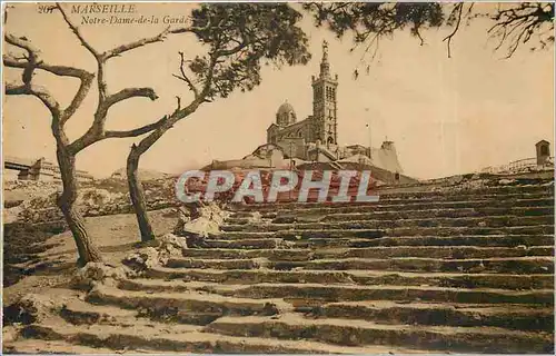 Cartes postales Marseille Notre Dame de la Garde