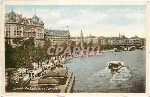 Cartes postales Victoria Embankment London