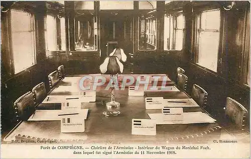 Cartes postales Foret de Compiegne Clairiere de l'Armistice