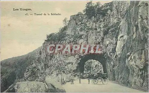 Cartes postales Les Vosges Tunnel de la Schlucht