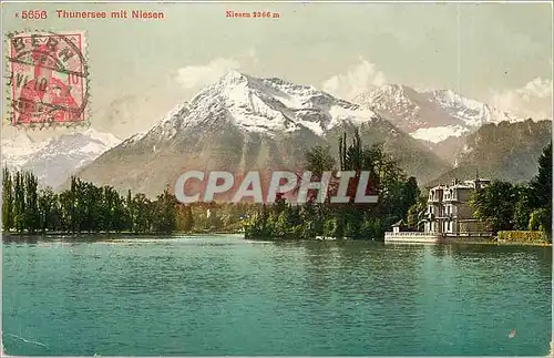 Cartes postales Thunersee met Niesen
