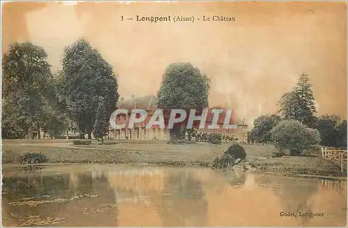 Ansichtskarte AK Longpont Aisne Le Chateau