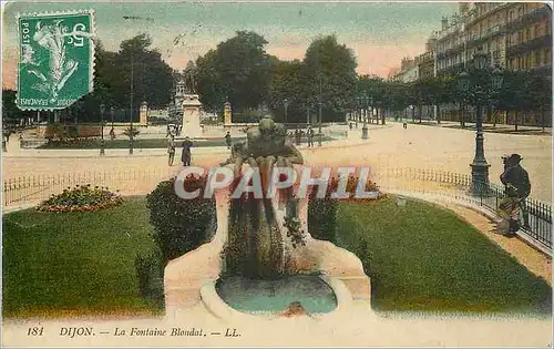 Ansichtskarte AK Dijon La Fontaine Blondat