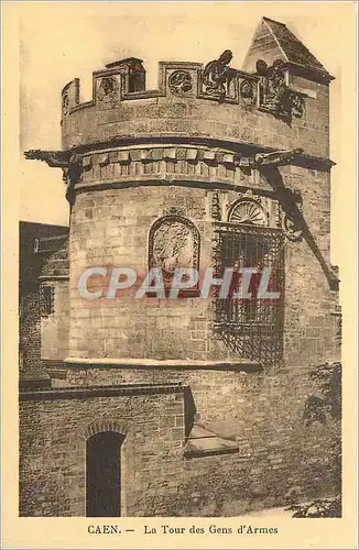 Cartes postales Caen La Tour des Gens d'Armes