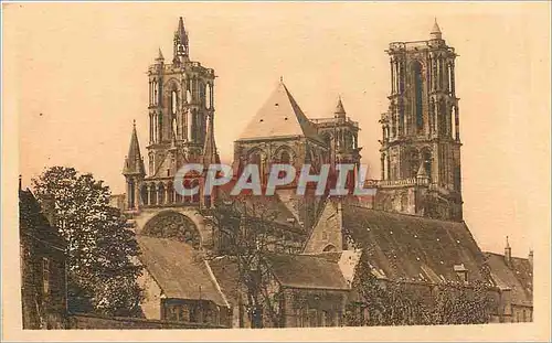 Cartes postales Laon Ensemble de la Cathedrale