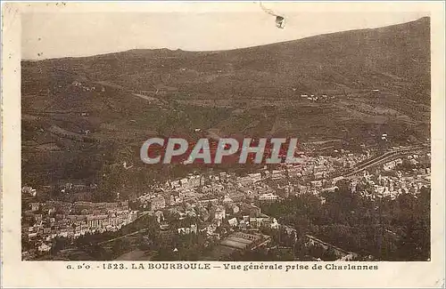 Cartes postales La Bourboule Vue generale prise de Charlannes