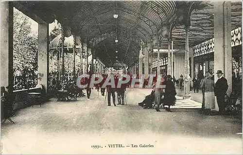 Cartes postales Vittel Les Galeries