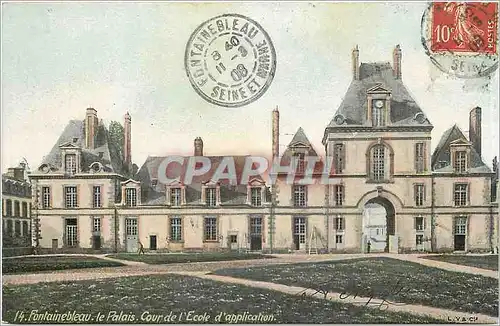 Cartes postales Fontainebleau Le Palais de l'Ecoule d'application