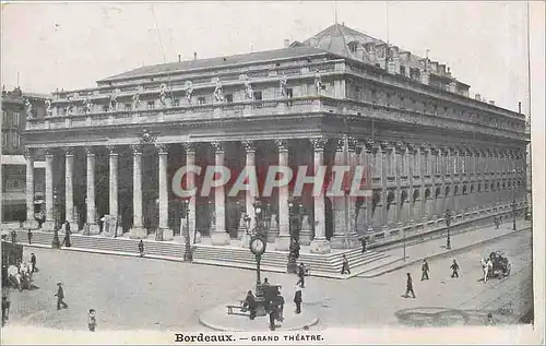 Cartes postales Bordeaux Grand Theatre