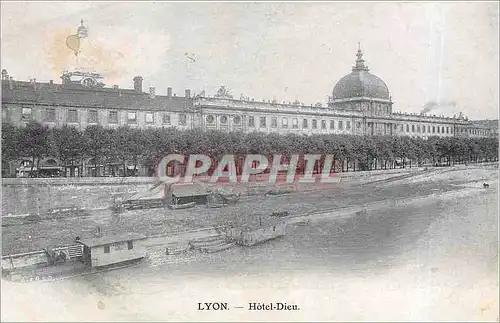 Cartes postales Lyon Hotel Dieu