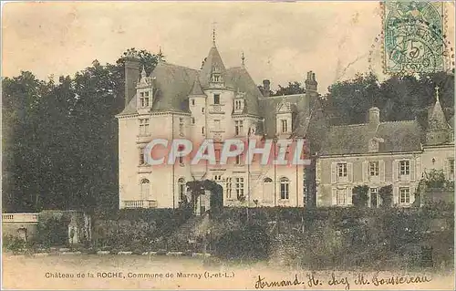 Cartes postales Chateau de la Roche commune de Marray