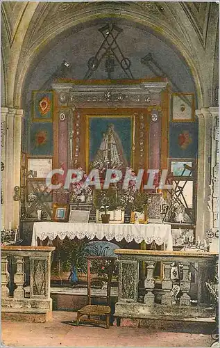 Cartes postales Notre Dame de Laghet AM Interieur de l'Eglise