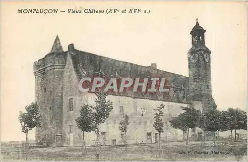Cartes postales Montlucon Vieux Chateau