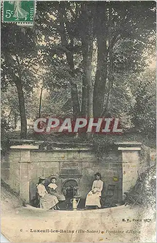 Cartes postales Luxueil les Bains Hte Saone Fontaine