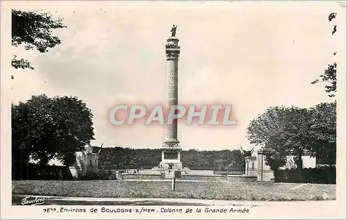 Cartes postales Environs de Boulogne sur Mer Colonne de la Grande Armee