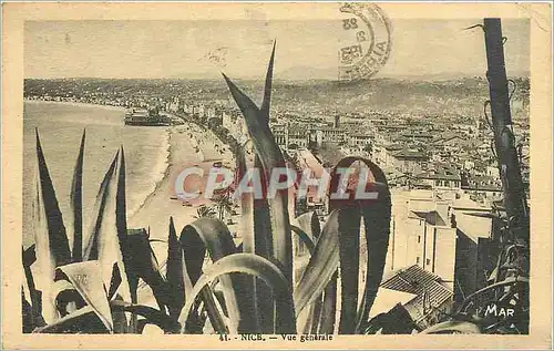 Cartes postales Nice Vue generale