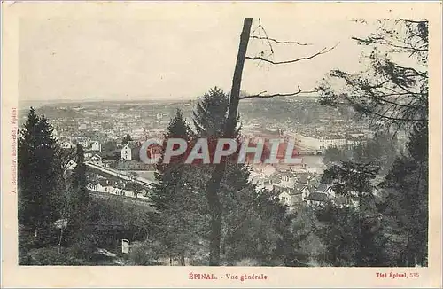 Cartes postales Epinal Vue generale