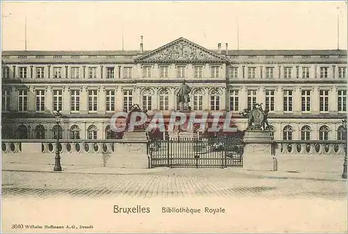 Ansichtskarte AK Bruxelles Bibliotheque Royale