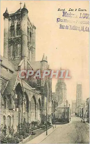 Cartes postales Gand Les 3 Tours