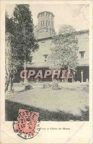 Cartes postales Tour et Cloitre du Musee Toulouse