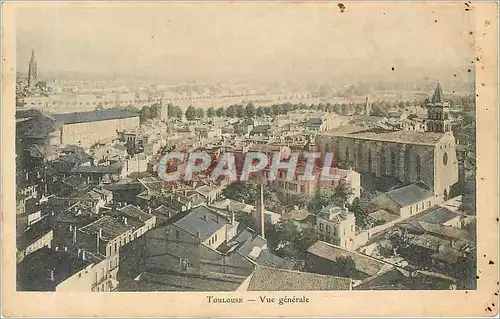 Cartes postales Toulouse Vue generale