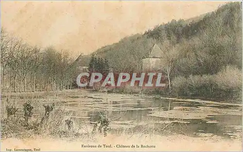 Cartes postales Environs de Toul Chateau de la Rochotte