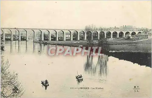 Ansichtskarte AK Limoges Le Viaduc