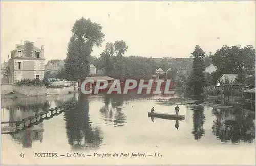 Cartes postales Poitiers Le Clain Vue prise du Pont Joubert