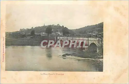 Cartes postales Le Pont Canal a Liverdun