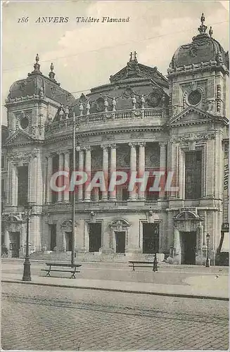 Cartes postales Anvers Theatre Flamand