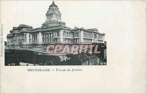 Cartes postales Bruxelles Palais de Justice