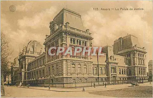 Cartes postales Anvers Le Palais de Justice