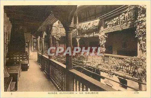 Cartes postales Musee Alsacien La Galerie