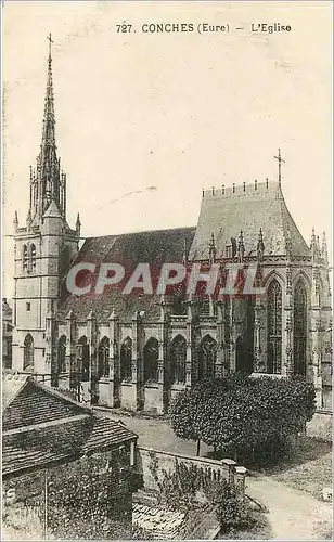 Cartes postales Conches Eure L'Eglise