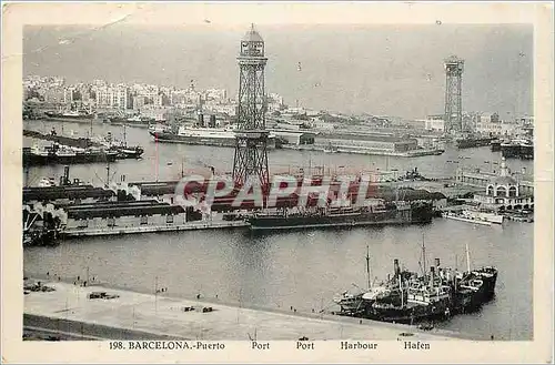 Cartes postales Barcelona Puerto