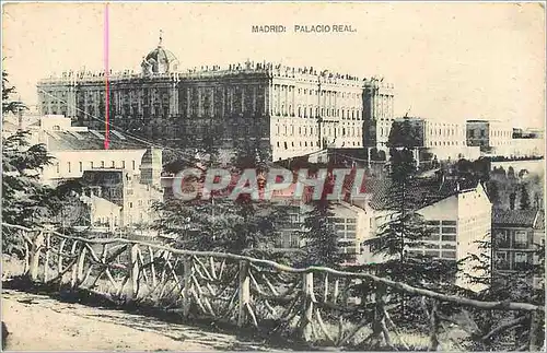 Cartes postales Madrid Palacio Real