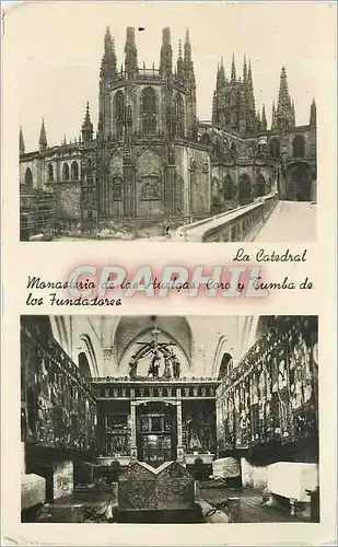 Cartes postales La Catedral Monasterio de las Huelgas Coro y Tumba de los Fundadores