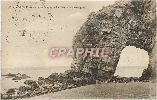 Cartes postales Morgat Anse de Dinant La Pointe des Korrigans
