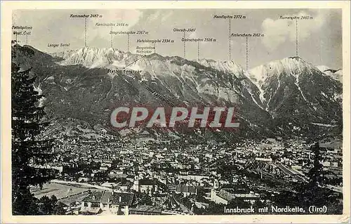 Cartes postales Innsbruck mit Nordkette