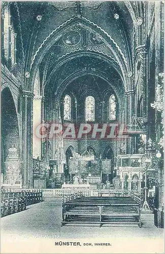 Cartes postales Munster Dom Inneres