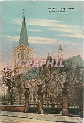 Cartes postales Bochum Joseph Kirche Eglise Saint Joseph