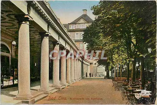 Cartes postales Bad Ems Kolonnade am Kurhaus