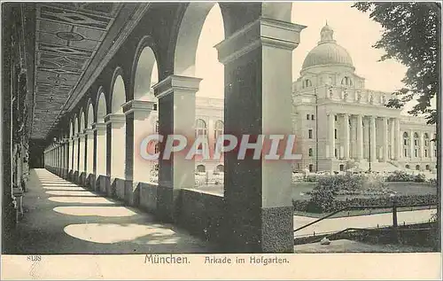 Cartes postales Munchen Arkade im Hofgarten