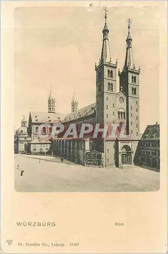Cartes postales Wurzburg Dom