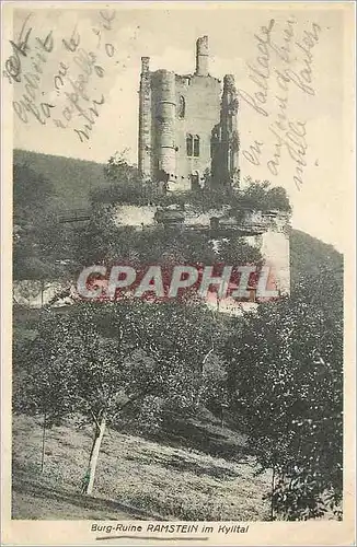 Cartes postales Burg Ruine Ramstein im kylital