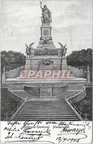 Cartes postales National Denkmal Niederwald