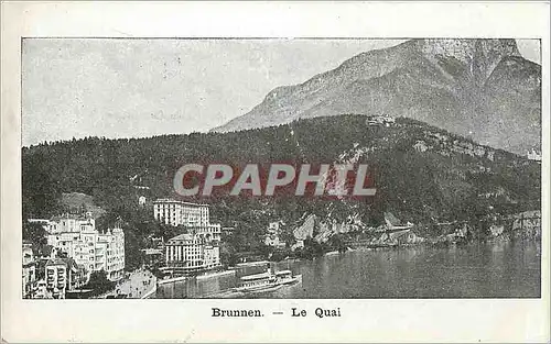 Cartes postales Brunnen Le Quai