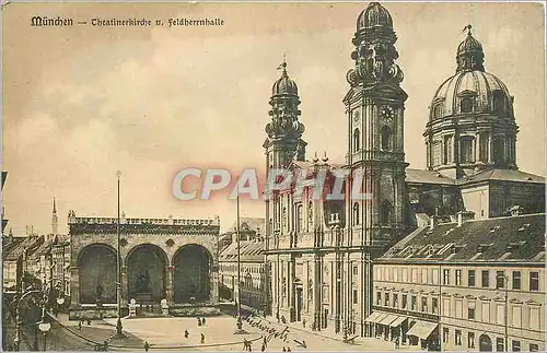 Cartes postales Munchen Theatinerkirche u